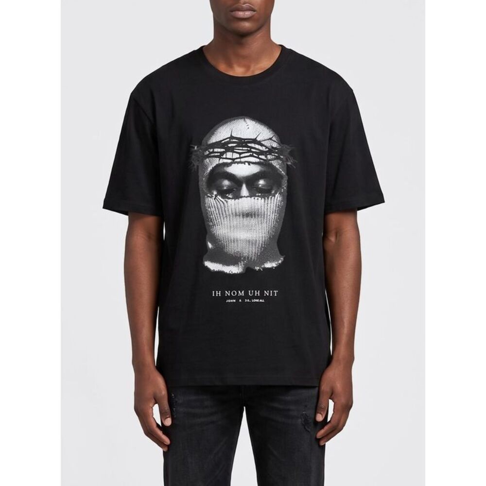 Ih Nom Uh Nit Men Ih Nom Uh Nit Printed Cotton T-Shirt